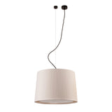 Faro SAMBA Lámpara colgante negra/encintada beige ø450 64314-44