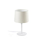 Lámpara de mesa Faro Conga S E27 36cm blanco — ref. 64316-01 (1)