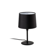 Lámpara de mesa Faro Conga E27 negro y negro 64317-03