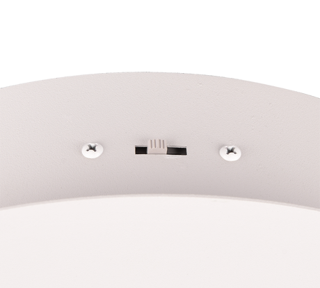 Plafón de techo Trio Nala LED blanco mate Ø72cm 644310131