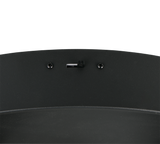 Plafón de techo Trio Orbit LED negro mate Ø50cm 644410632