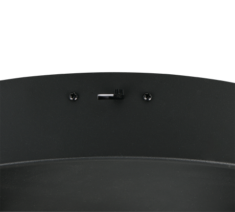 Plafón de techo Trio Orbit LED negro mate Ø50cm 644410632