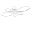 Plafón de techo Trio Fly grande LED blanco mate 4000K 83cm 645619131
