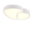 Plafón de techo Trio Rise LED blanco mate CCT regulable con mando 43,5cm 647510231