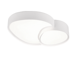 Plafón de techo Trio Rise LED blanco mate CCT regulable con mando 43,5cm 647510231 - vista 2