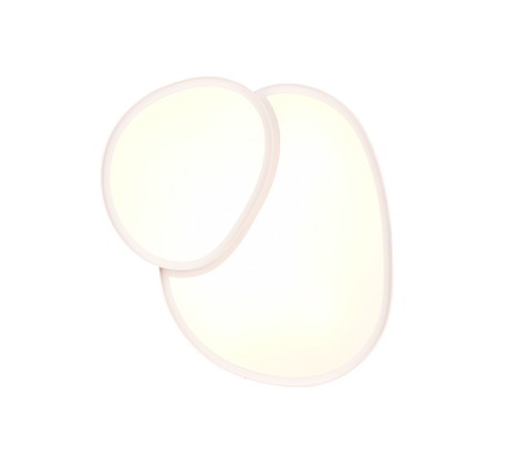 Plafón de techo Trio Rise LED blanco mate CCT regulable con mando 43,5cm 647510231 - vista 3