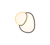 Plafón de techo Trio Rise LED negro y dorado CCT regulable con mando 43,5cm 647510280 - vista 3