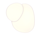 Plafón de techo Trio Rise LED blanco mate CCT regulable con mando 77cm 647519231 - vista 3