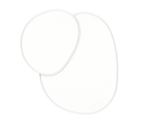 Plafón de techo Trio Rise LED blanco mate CCT regulable con mando 77cm 647519231 - vista 4