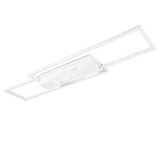 Plafón de techo Trio Albany grande LED blanco mate CCT 100cm 647710431