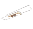 Plafón de techo Trio Albany grande LED marrón café CCT 100cm 647710465