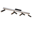 Plafón de techo Trio Zeno grande LED brushed aluminium CCT 180cm 648310705