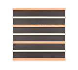 Plafón de techo Trio Fontana LED negro mate 3000K regulable 46cm 648914532 - vista 2