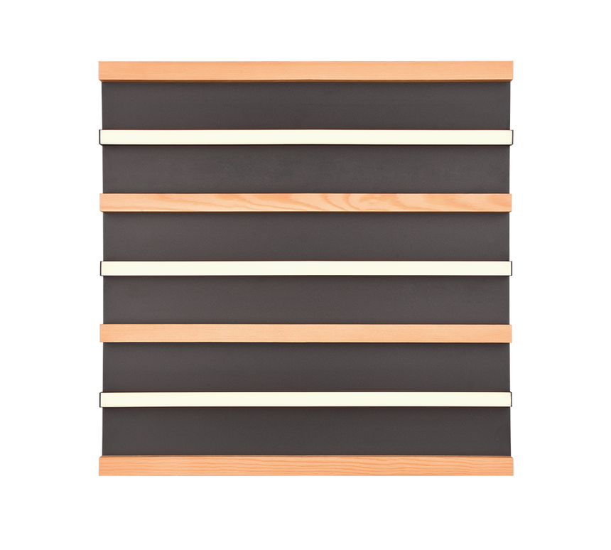 Plafón de techo Trio Fontana LED negro mate 3000K regulable 46cm 648914532 - vista 2