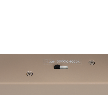 Plafón de techo Trio Darvin LED taupe 64cm 649110141
