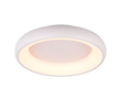 Plafón de techo Trio Cardona LED blanco mate regulable Ø46,5cm 649614531