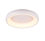 Plafón de techo Trio Cardona LED blanco mate regulable Ø46,5cm 649614531