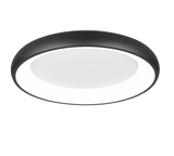 Plafón de techo Trio Cardona LED negro mate regulable Ø62cm 649616032 - vista 2