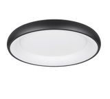 Plafón de techo Trio Cardona LED negro mate regulable Ø62cm 649616032 - vista 3