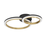 EGLO PLAFON CALLIERA NEGRO 4000K 45X17 EGLO901223