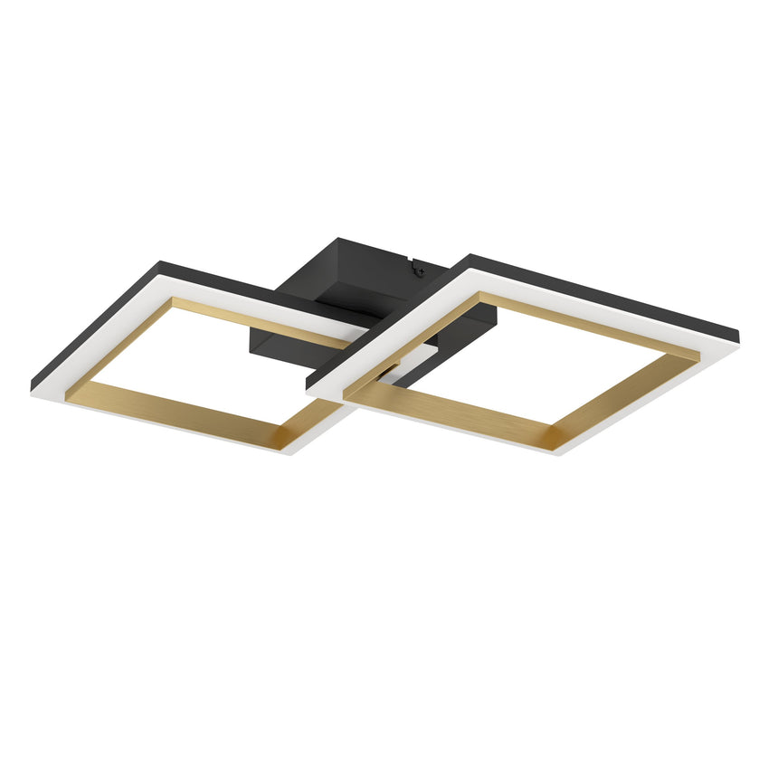 EGLO PLAFON CALLIERA NEGRO 4000K 52X31 EGLO901225