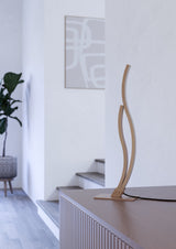 EGLO SOBREMESA GRISOLIA IMIT.MADERA EGLO901213