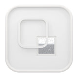 EGLO PLAFON TIRIOLO BL/PLATA CUAD. EGLO901247