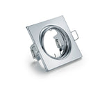 Plafón de techo Trio Jura cromo 8cm 650000106