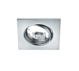 Plafón de techo Trio Jura cromo 8cm 650000106