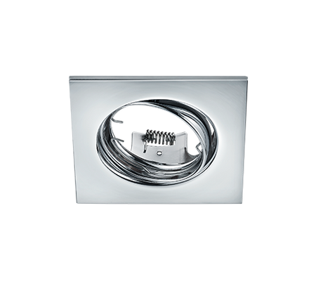 Plafón de techo Trio Jura LED cromo 3000K 8cm 650000106