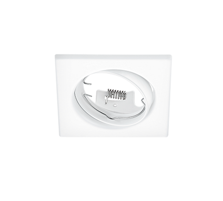 Plafón de techo Trio Jura LED blanco mate 3000K 8cm 650000131