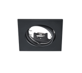 Plafón de techo Trio Jura LED negro mate 3000K 8cm 650000132