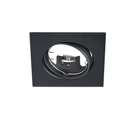 Plafón de techo Trio Jura LED negro mate 3000K 8cm 650000132