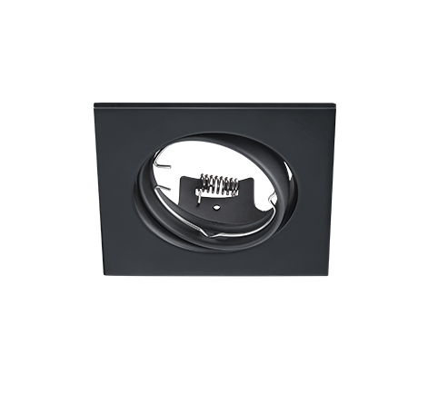 Plafón de techo Trio Jura LED negro mate 3000K 8cm 650000132