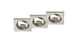 Plafón de techo Trio Jura LED níquel mate 3000K 8cm 650000307