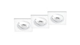 Plafón de techo Trio Jura LED blanco mate 3000K 8cm 650000331