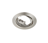 Plafón de techo Trio Jura LED níquel mate 3000K Ø8,3cm 650100107