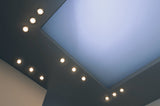 Plafón de techo Trio Jura LED níquel mate 3000K Ø8,3cm 650100107