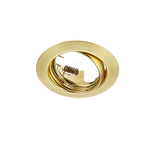 Plafón de techo Trio Jura LED latón mate 3000K Ø8,3cm 650100108