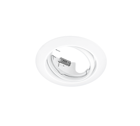 Plafón de techo Trio Jura LED blanco mate 3000K Ø8,3cm 650100131