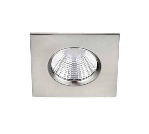 Trio Zagros Recessed LED metal matte nickel 650610107