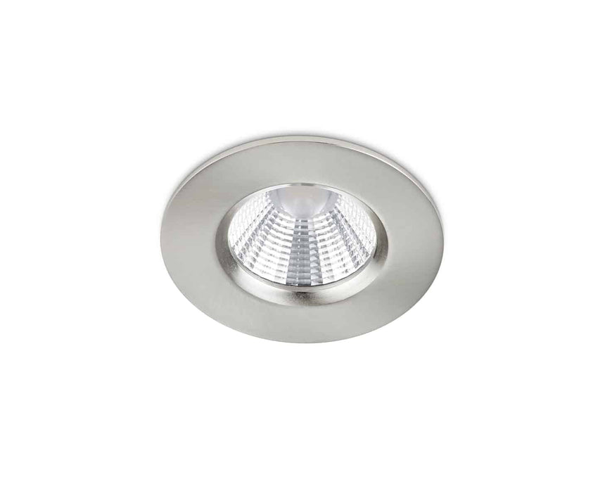 Trio Zagros Empotrable LED de metal níquel mate 650710107