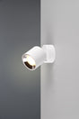 Plafón de techo Trio Guayana LED blanco mate 3000K Ø8,7cm 651000131