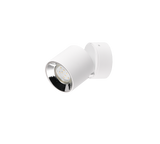 Plafón de techo Trio Guayana LED blanco mate 3000K Ø8,7cm 651000131