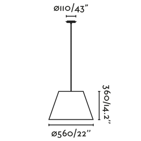 Faro 65134-72 - Dibujo técnico