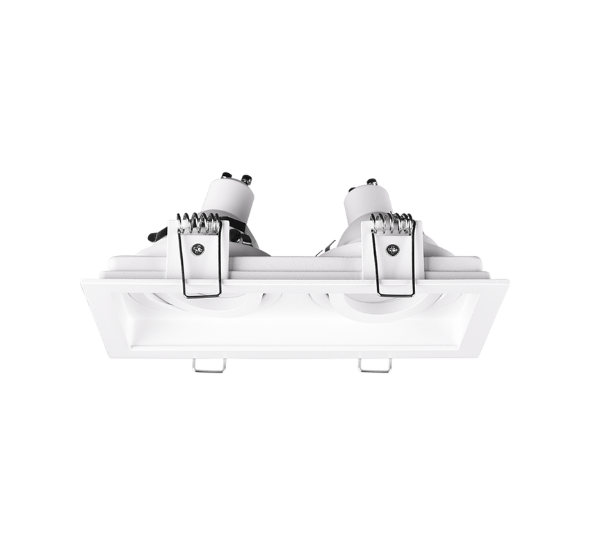 Plafón de techo Trio Kenai LED blanco mate 3000K 17,2cm 651600231