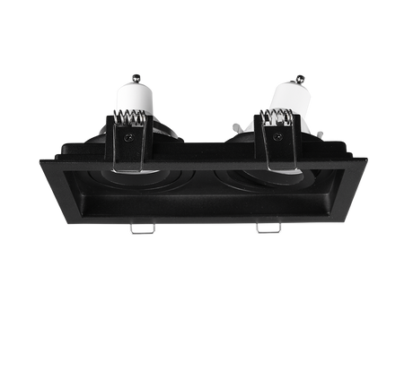 Downlight empotrable Trio Kenai 2 luces negro mate 651600232 - vista 3