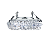 Plafón de techo Trio Dolomite LED cromo 3000K 10cm 651800152