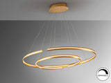 Lámpara de techo colgante Schuller Elipse grande oro 30 - vista 3