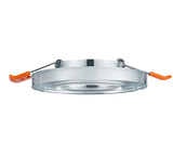 Plafón de techo Trio Pirin LED cromo 3000K Ø9cm 652100152
